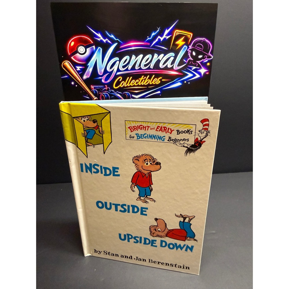 Inside Outside Upside Down Berenstain Bears Bright and Early Hardcover Cover1968